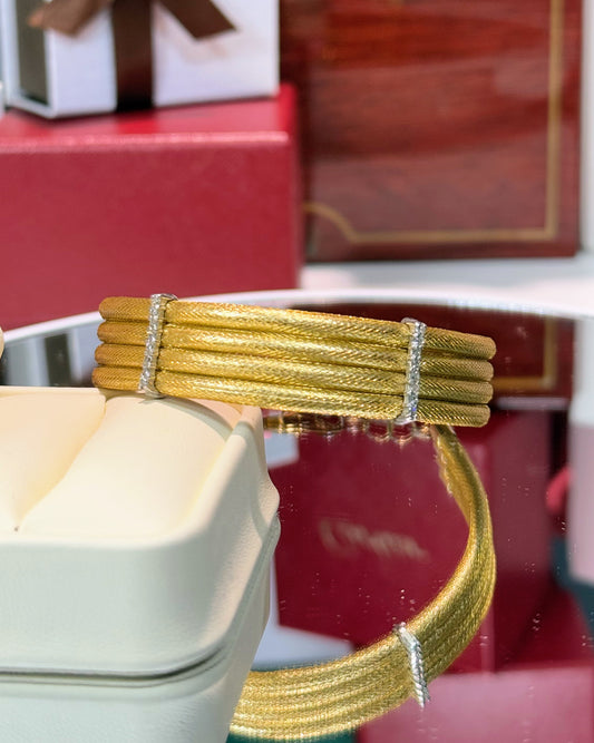 14k Yellow Gold Rope Bracelet