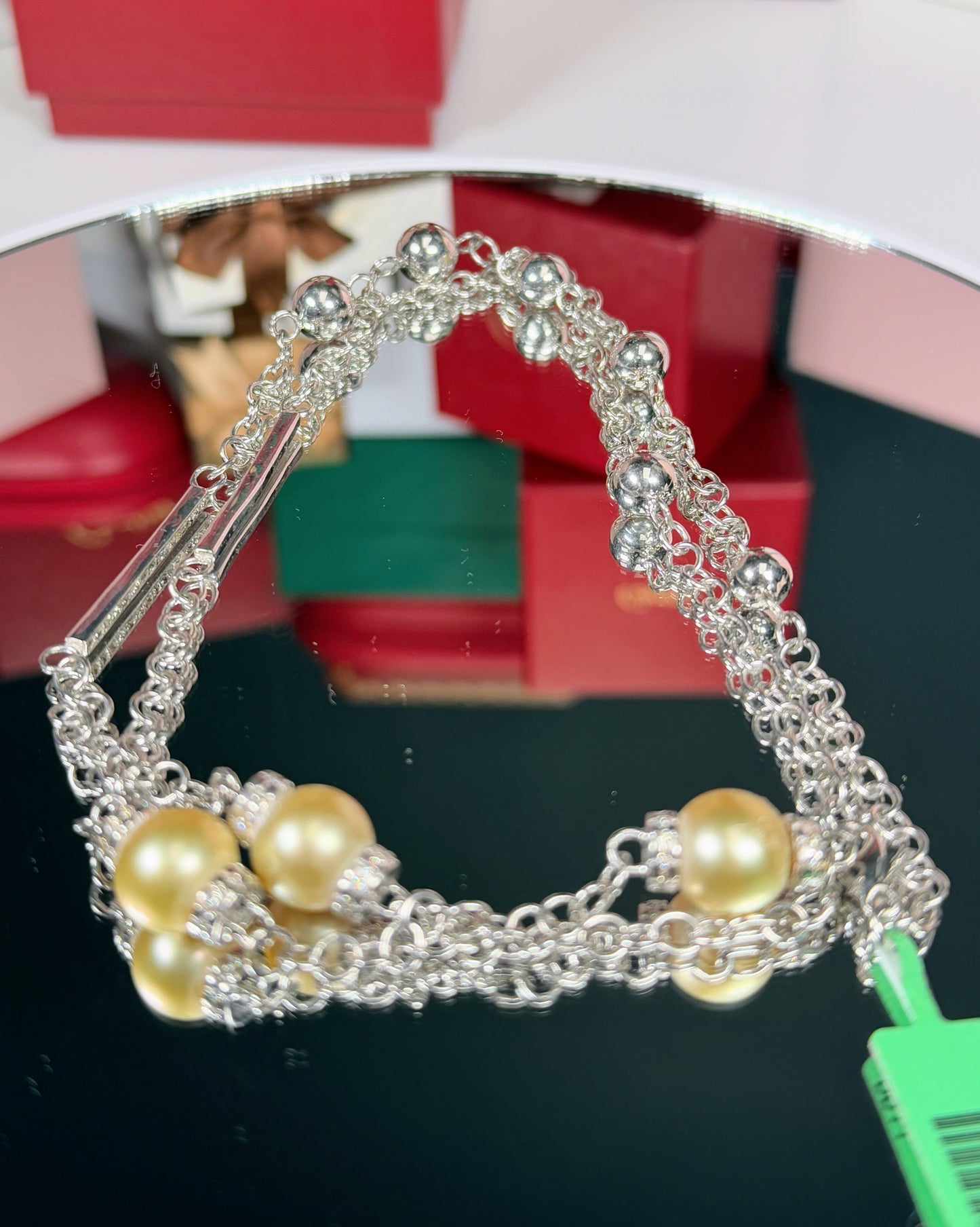 18k White Gold Pearl Opera Necklace