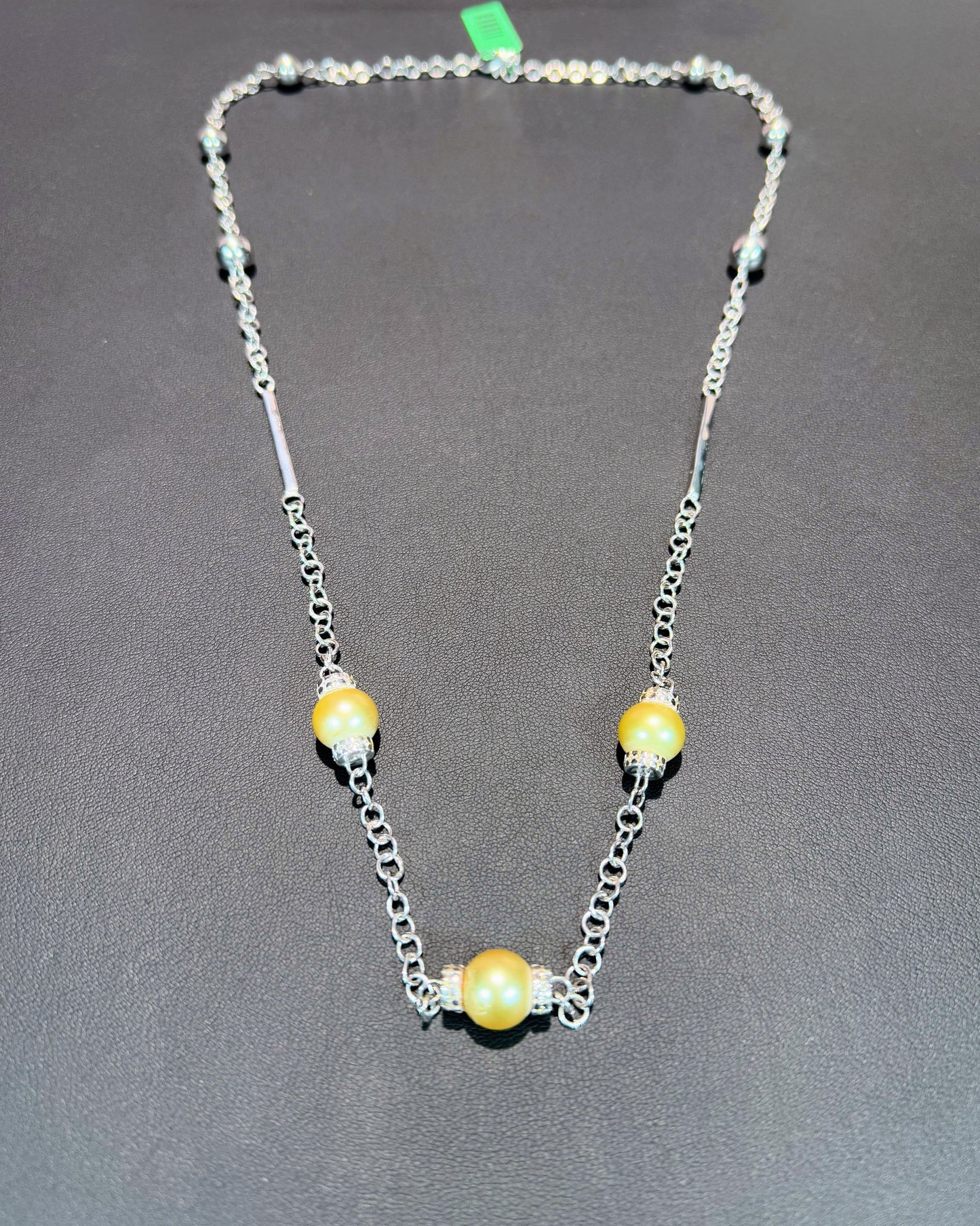 18k White Gold Pearl Opera Necklace