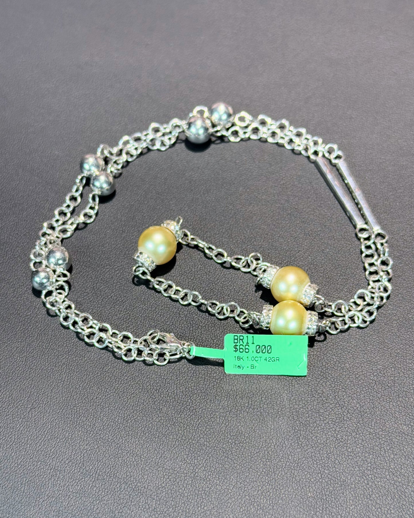 18k White Gold Pearl Opera Necklace