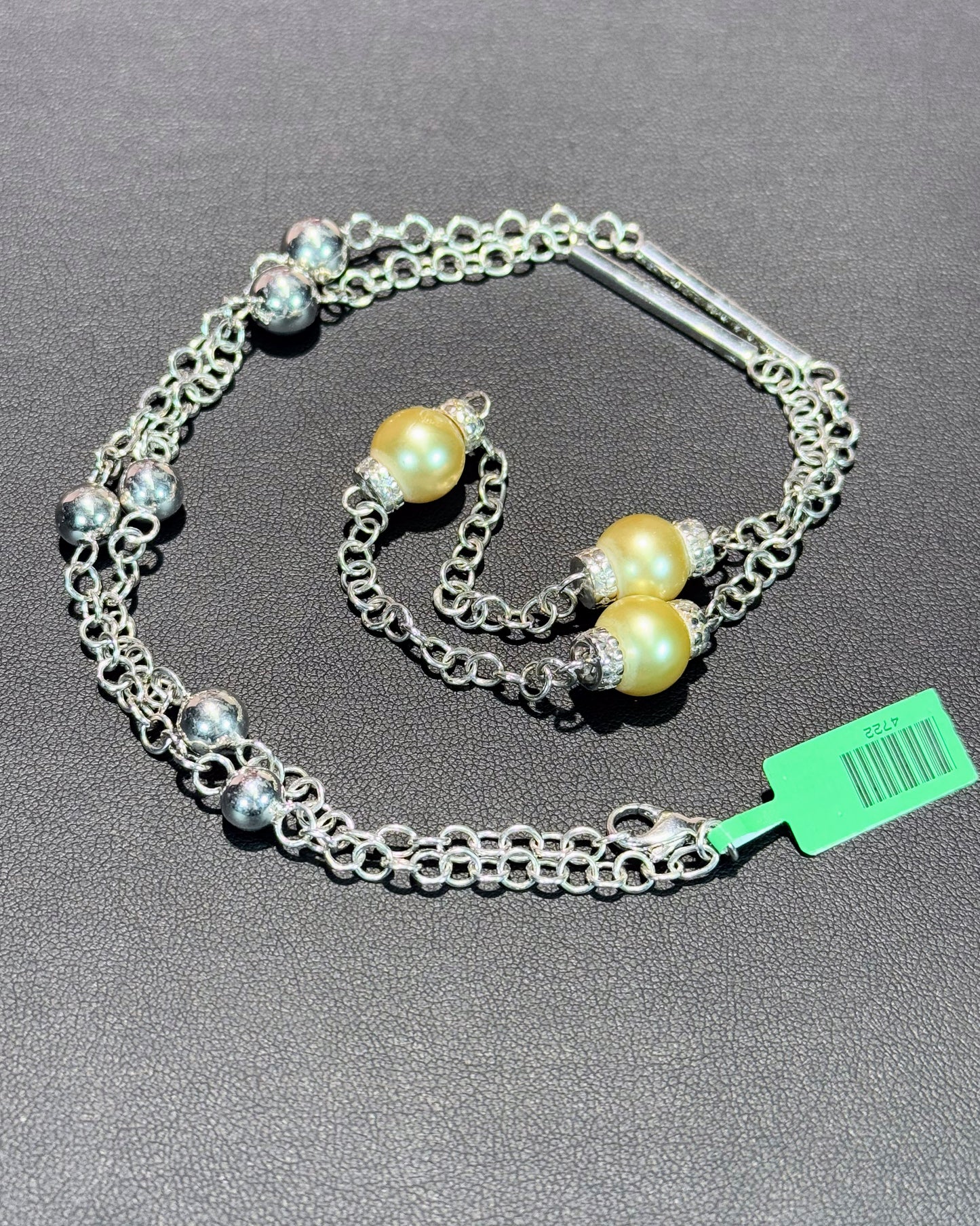 18k White Gold Pearl Opera Necklace