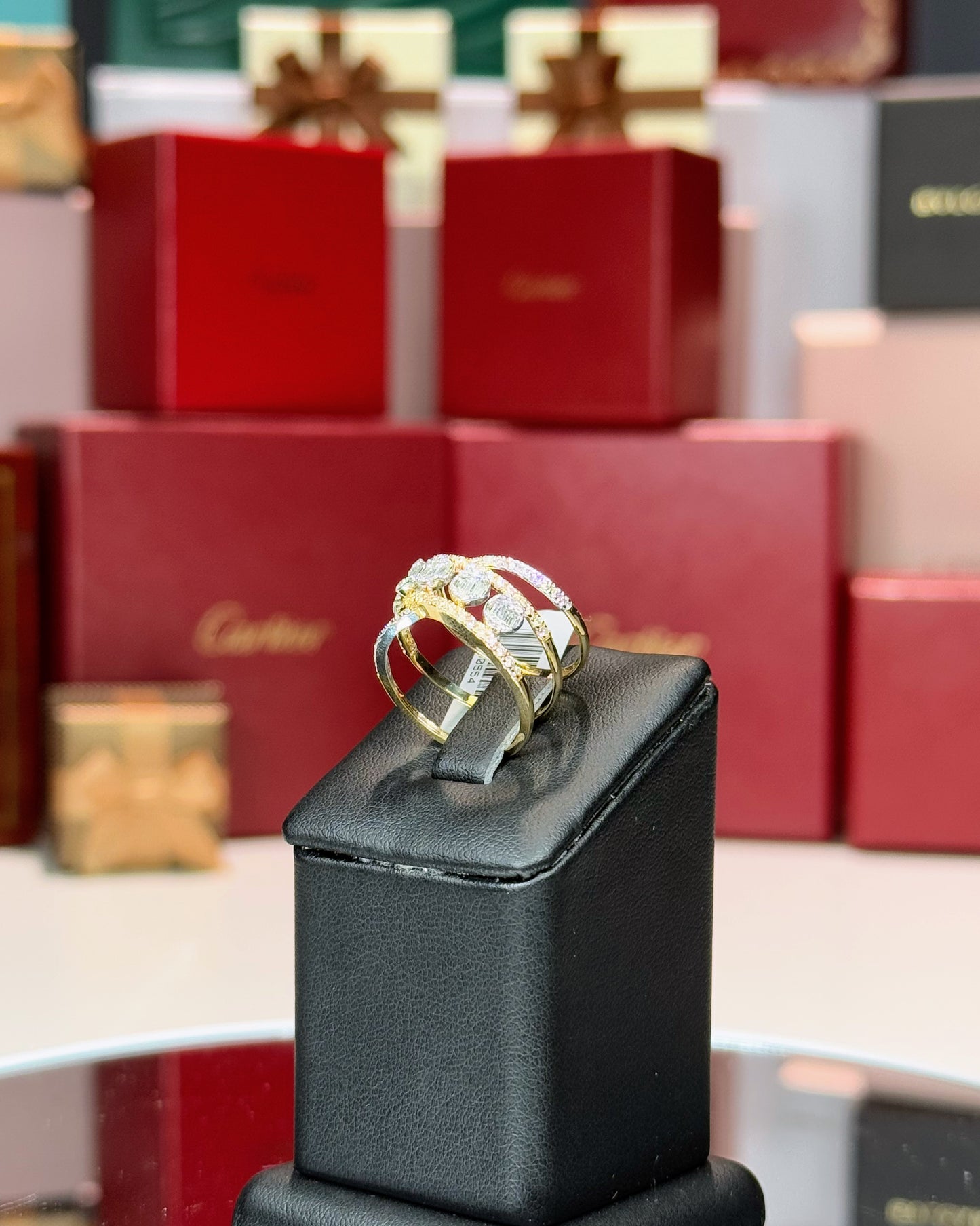 14k Yellow Gold Diamond Ring