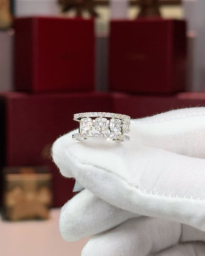 14k White Gold Diamond Ring
