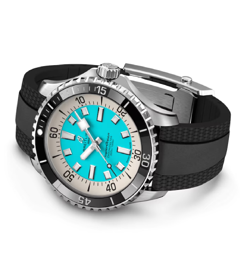 Breitling Blue and White Dial A17376211L2S1