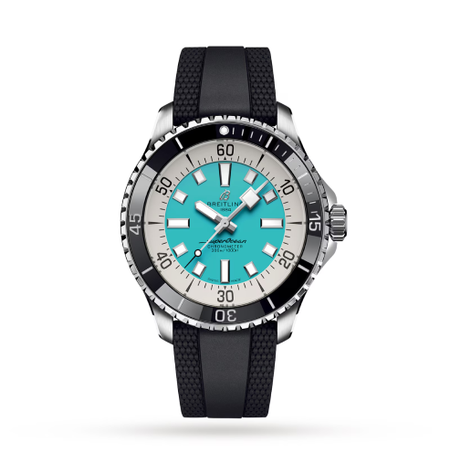 Breitling Blue and White Dial A17376211L2S1
