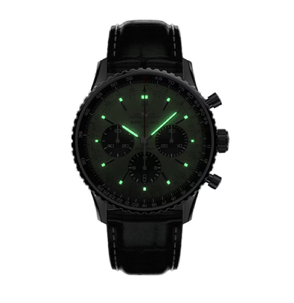 Breitling Green Dial AB0138241L1P1