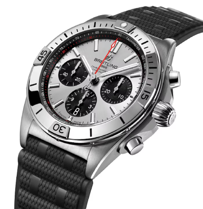 Breitling White Dial AB0134101G1S2