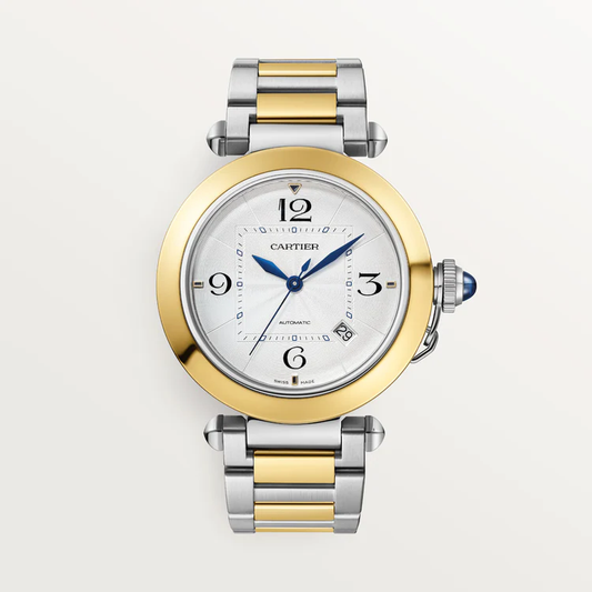 Pasha de Cartier White Dial -  W2PA0009