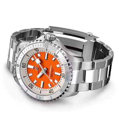 Breitling Orange Dial A17377211O1A1