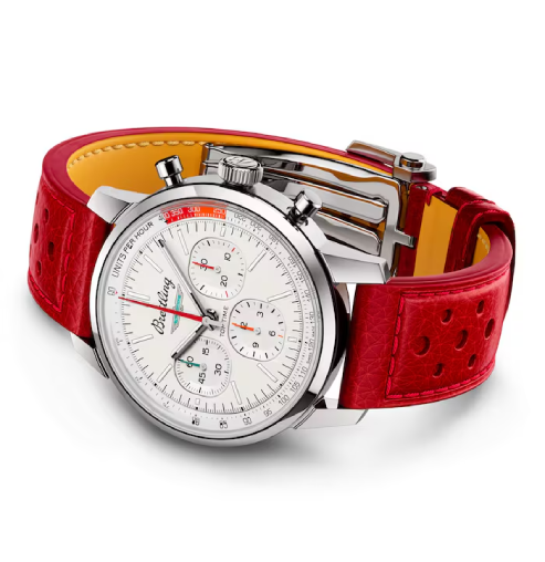 Breitling White Dial AB01766A1A1X1