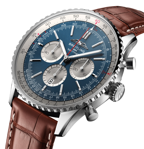 Breitling Blue Dial AB0137211C1P1