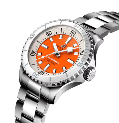 Breitling Orange Dial A17377211O1A1