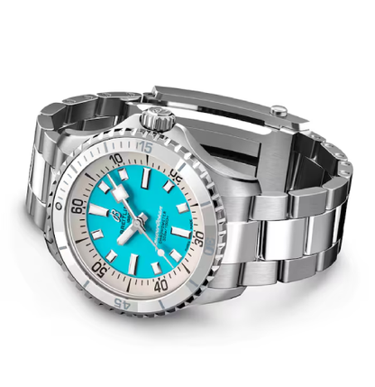 Breitling Blue Dial A17377211C1A1