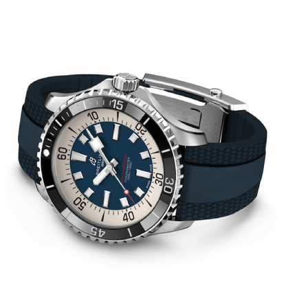 Breitling Blue and White Dial A17376211C1S1