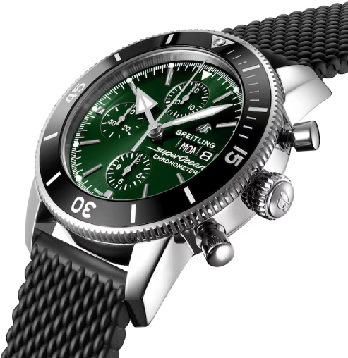 Breitling Green Dial A13313121L1S1
