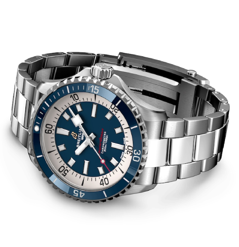 Breitling Blue and White Dial A17375E71C1A1