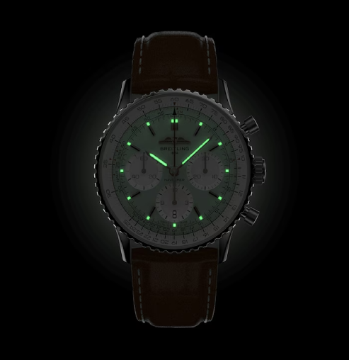 Breitling Green Dial AB0139211L1P1