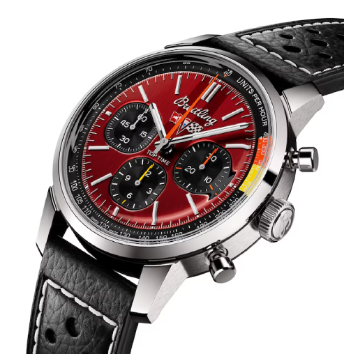 Breitling Red Dial AB01761A1K1X1