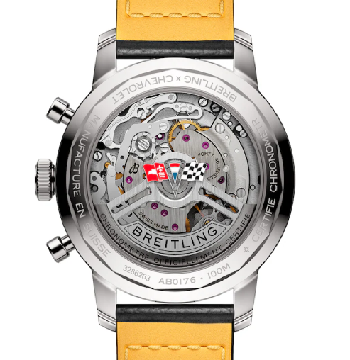 Breitling Red Dial AB01761A1K1X1