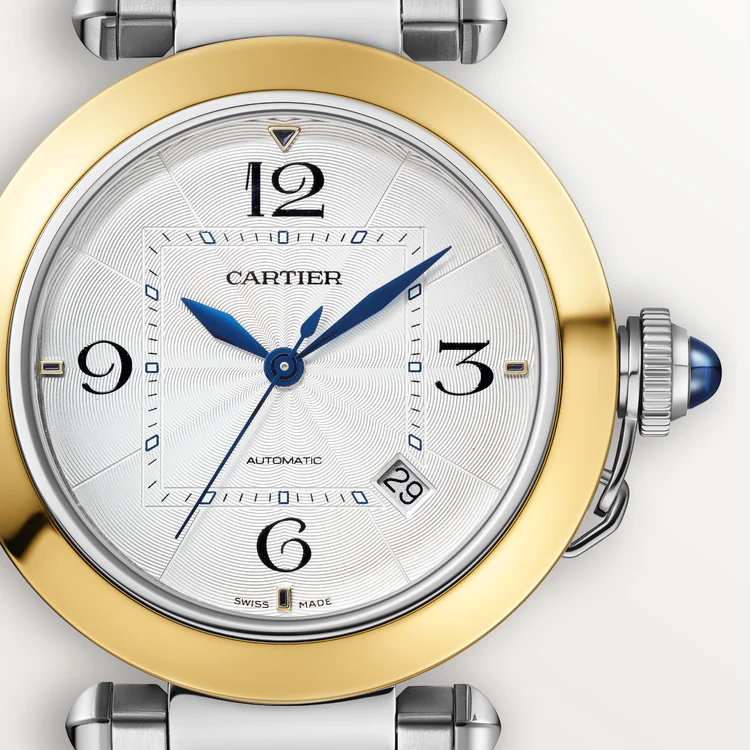 Pasha de Cartier White Dial -  W2PA0009