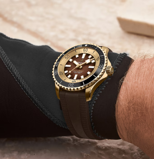 Breitling Brown and Gold Dial N17376201Q1S1
