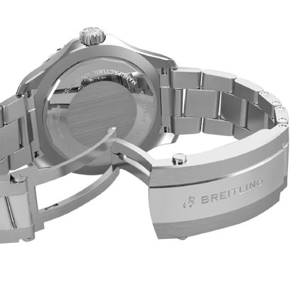 Breitling Blue and White Dial A17376211L2A1