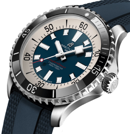 Breitling Blue and White Dial A17376211C1S1