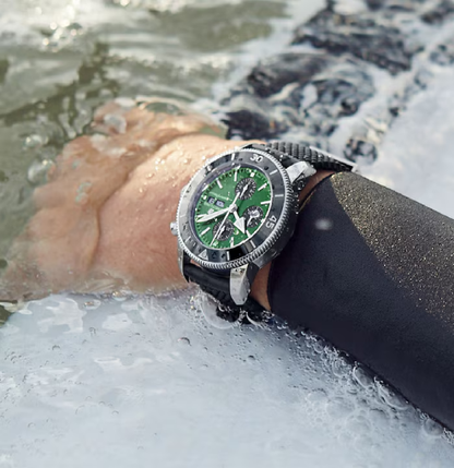 Breitling Green Dial A13313121L1S1