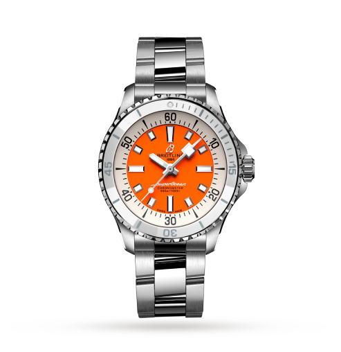Breitling Orange Dial A17377211O1A1