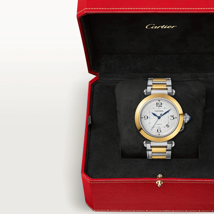 Pasha de Cartier White Dial -  W2PA0009