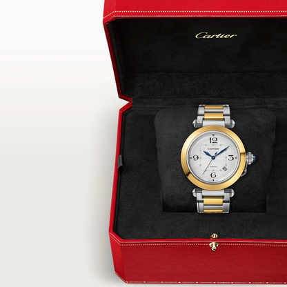 Pasha de Cartier White Dial -  W2PA0009