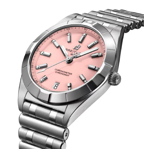 Breitling Pink Dial A77310101K1A1