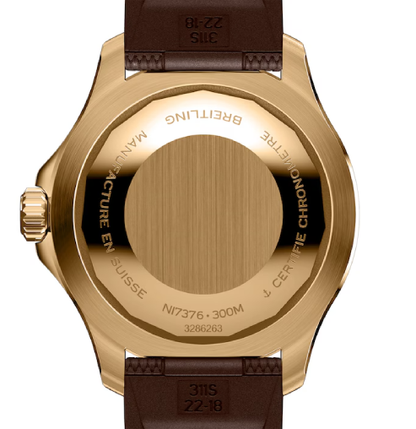 Breitling Brown and Gold Dial N17376201Q1S1