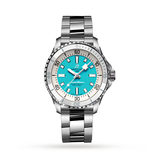 Breitling Blue Dial A17377211C1A1