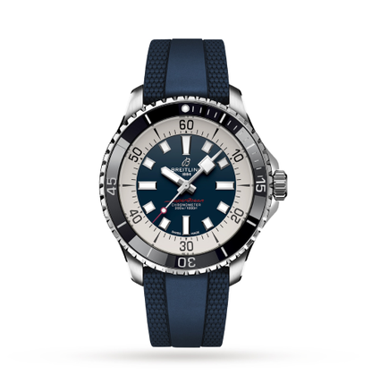 Breitling Blue and White Dial A17376211C1S1