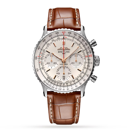 Breitling White Dial AB0139211G1P1