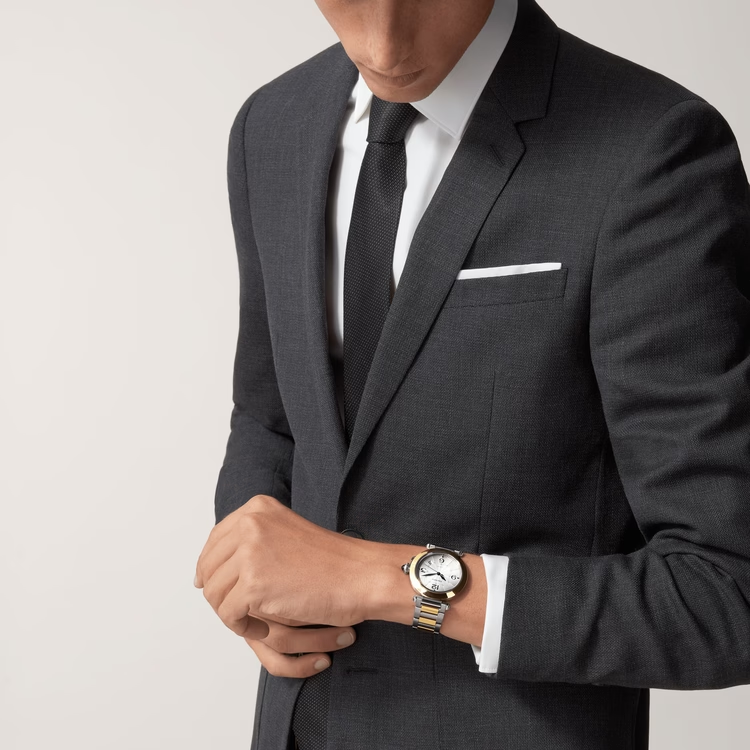 Pasha de Cartier White Dial -  W2PA0009