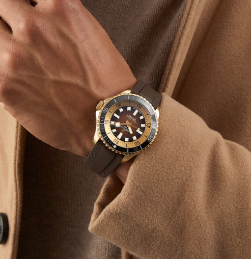 Breitling Brown and Gold Dial N17376201Q1S1