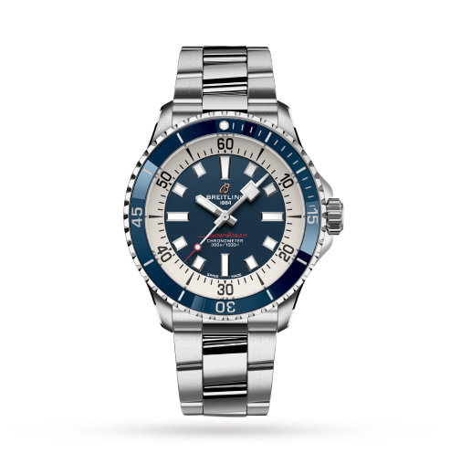 Breitling Blue and White Dial A17375E71C1A1
