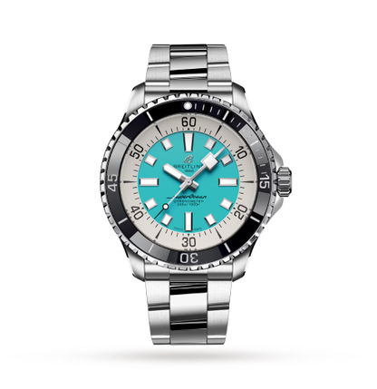 Breitling Blue and White Dial A17376211L2A1