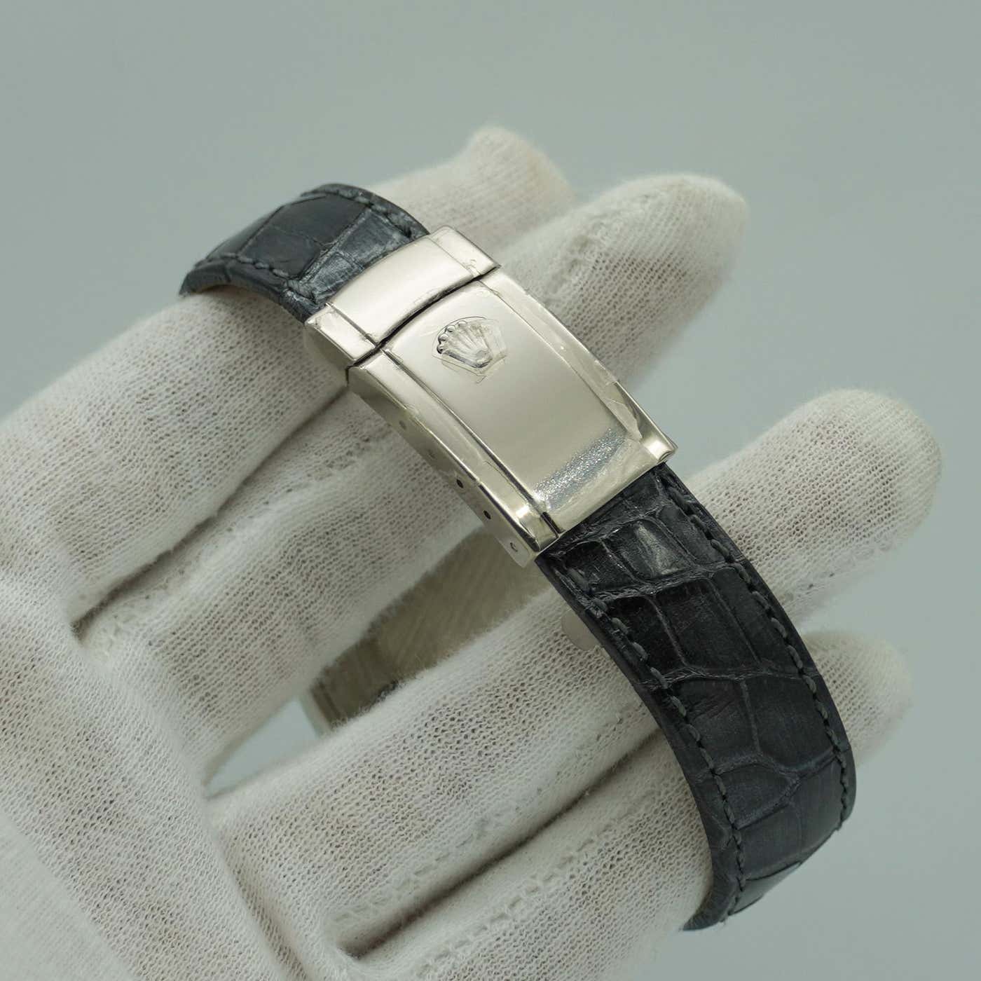 Rolex Datejust 36mm Oyster Perpetual Rhodium Wave Dial 116139