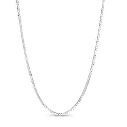 14k Gold 0.8 mm Box Chain Necklace
