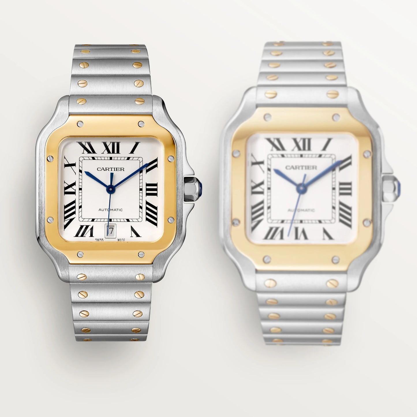 Santos de Cartier - White Dial W2SA0016