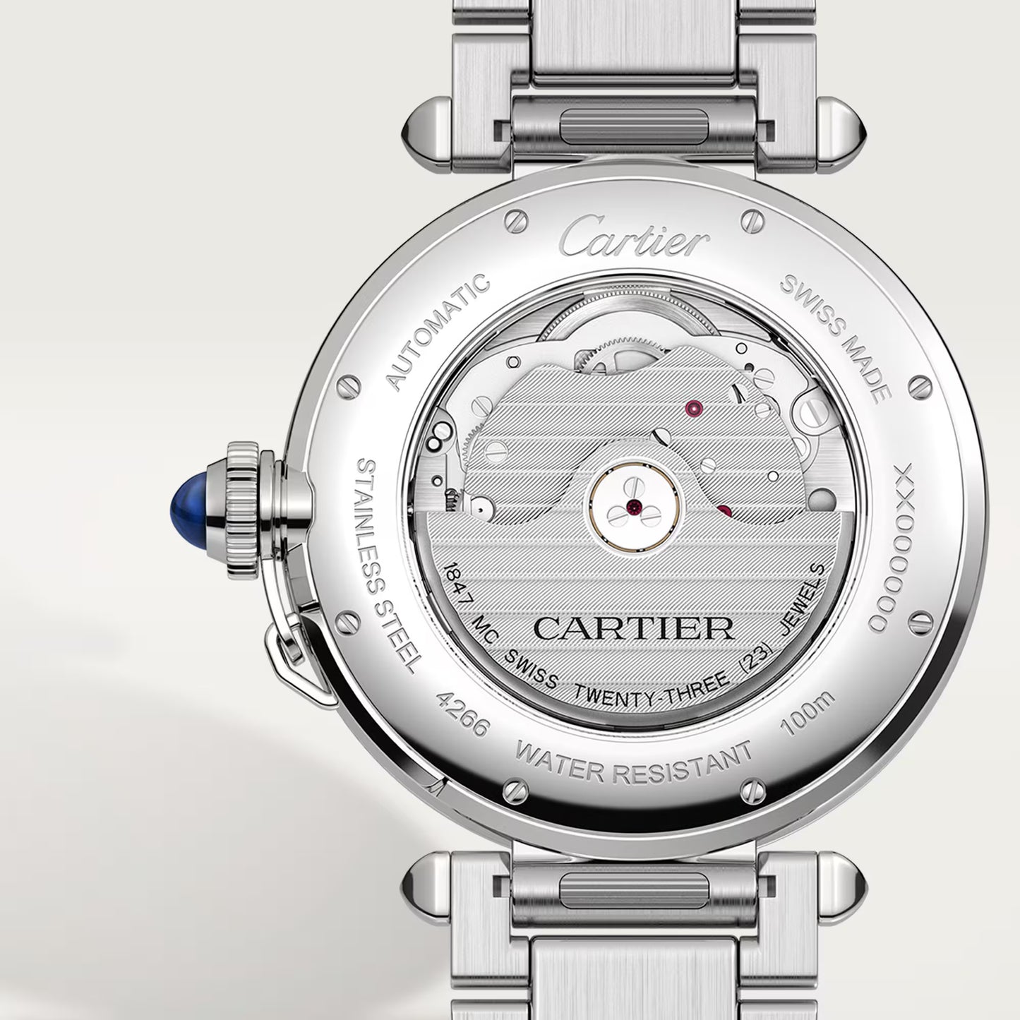 Pasha de Cartier watch - White Dial WSPA0009