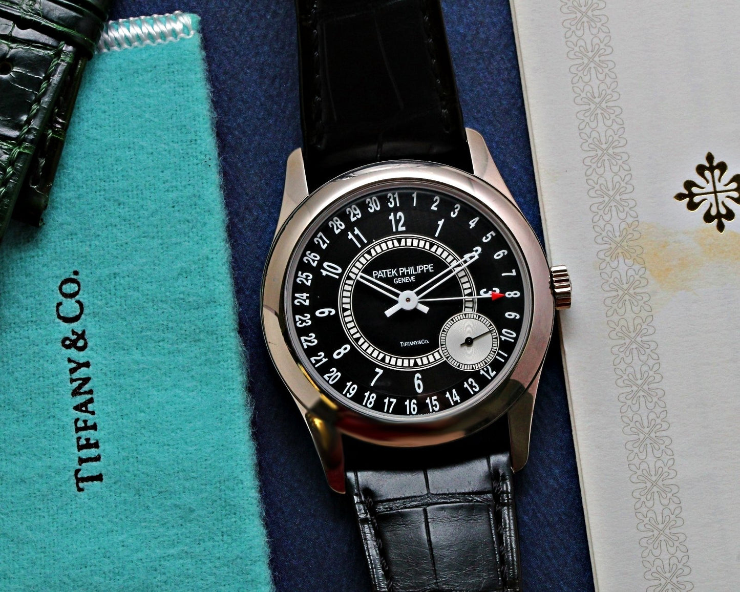 Patek Philippe Calatrava Black Dial 6006G
