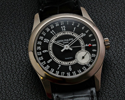 Patek Philippe Calatrava Black Dial 6006G