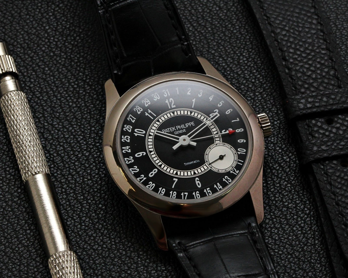 Patek Philippe Calatrava Black Dial 6006G