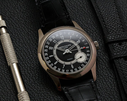 Patek Philippe Calatrava Black Dial 6006G