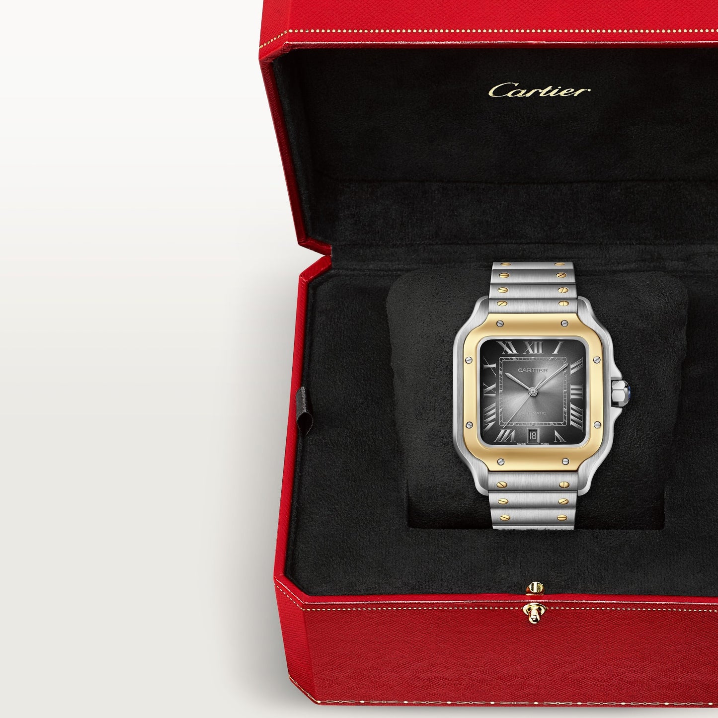 Santos de Cartier - Black Dial W2SA0030