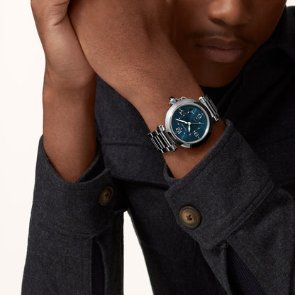 Pasha de Cartier watch - Blue Dial WSPA0038